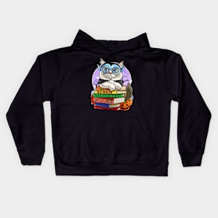 Ragdoll Cat Vampire Witch Pumpkin Halloween Kids Hoodie